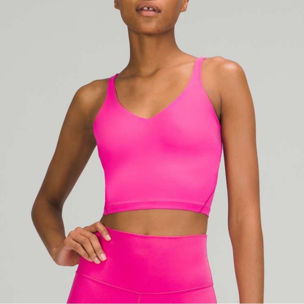 Lululemon sonic pink align top